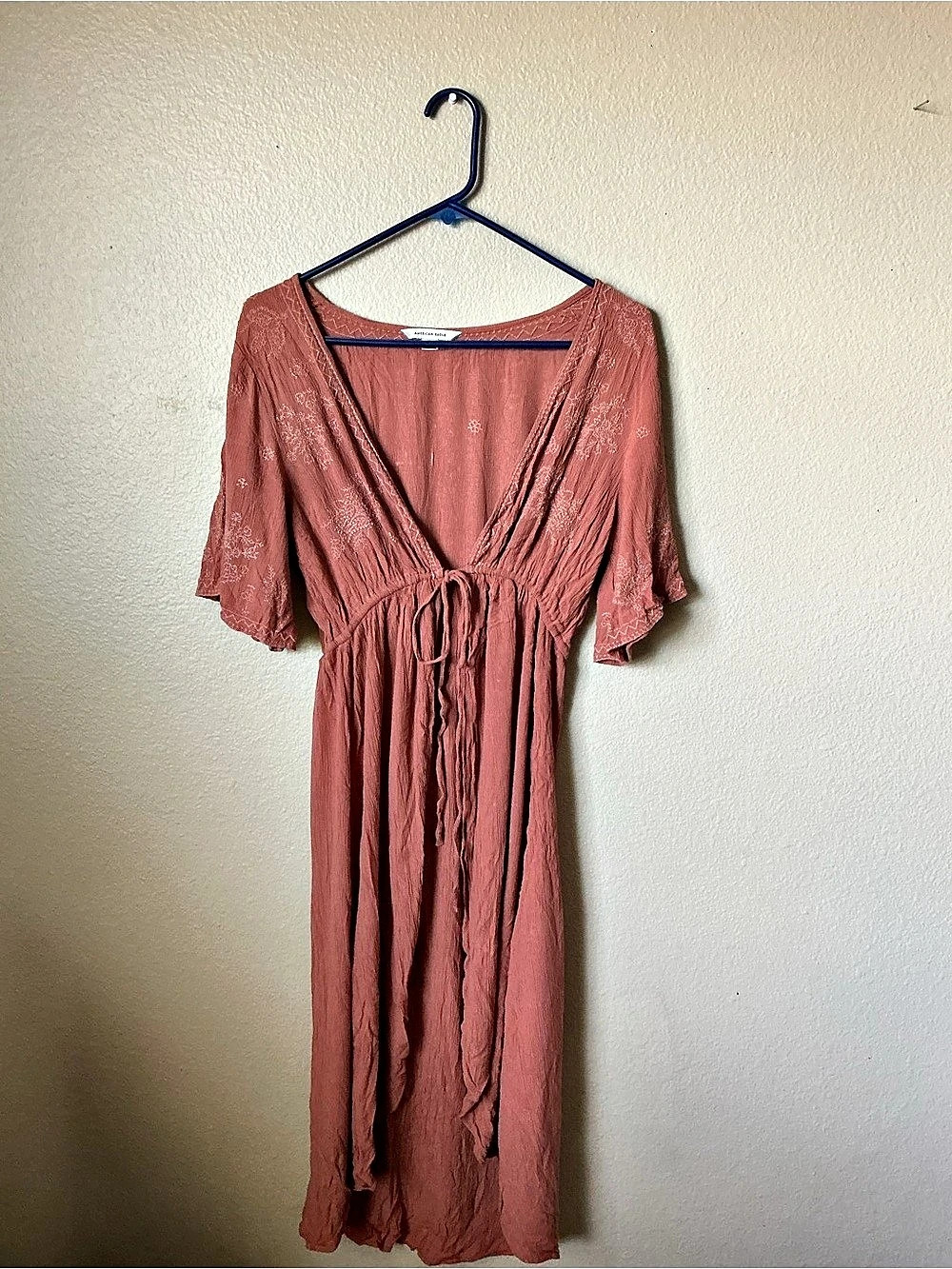 American Eagle Floral Kimono in Pink Size XS/S